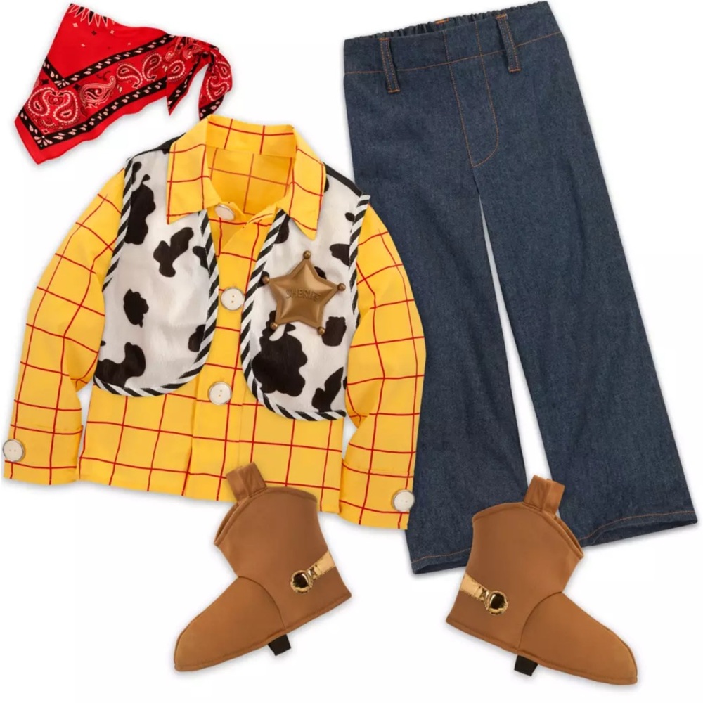 Toy Story Woody costume with hat 7/8